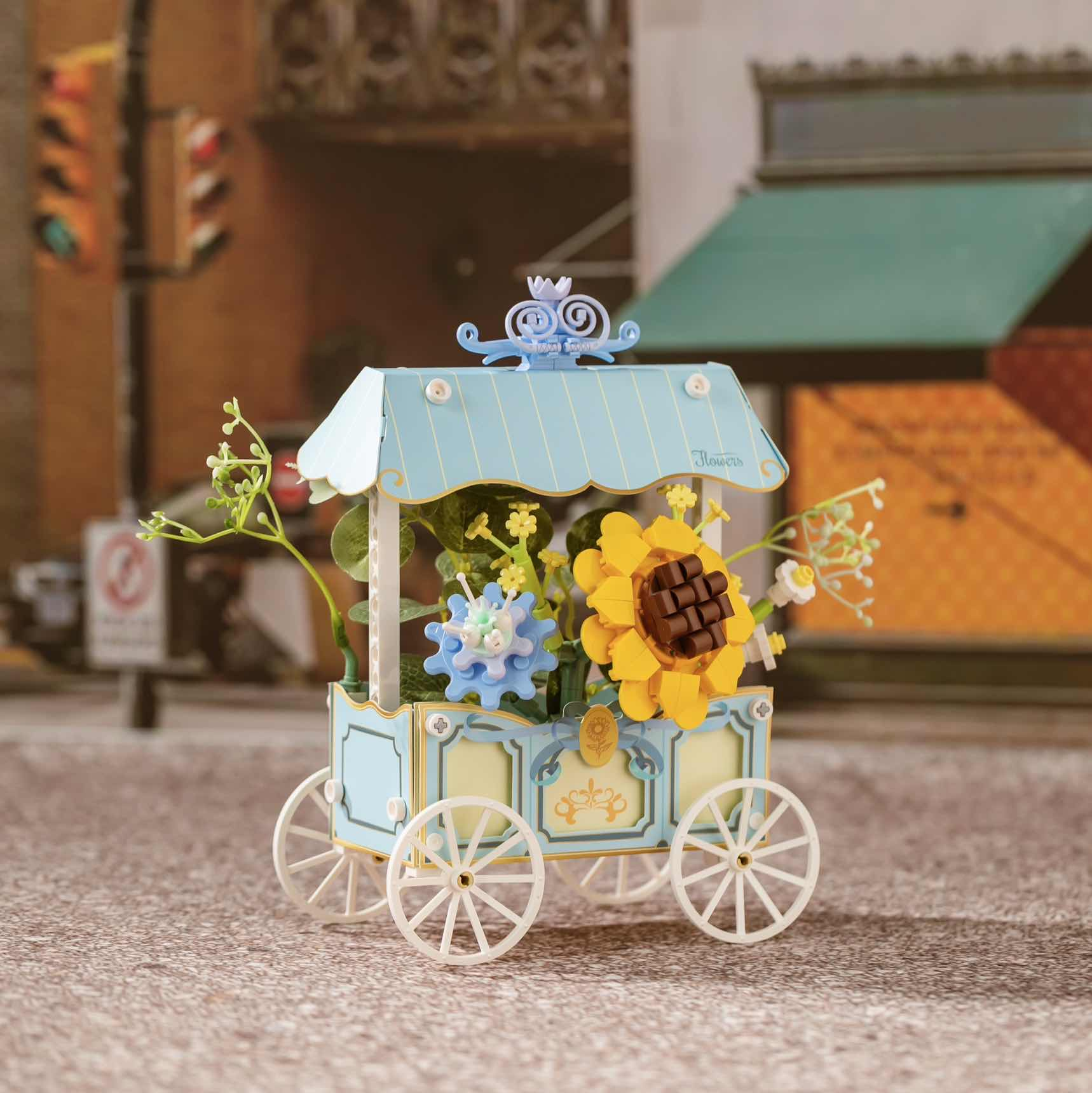 Flower Cart Tales-French-style float